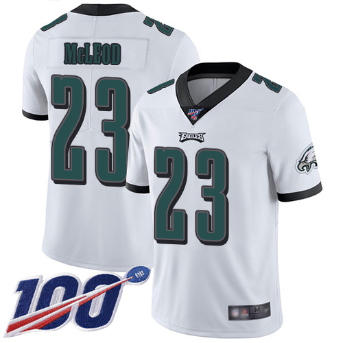 Men Philadelphia Eagles #23 Rodney McLeod White Vapor Untouchable NFL Jersey Limited Player Season->philadelphia eagles->NFL Jersey